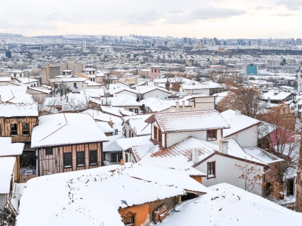 Ankara Winter Cityscape