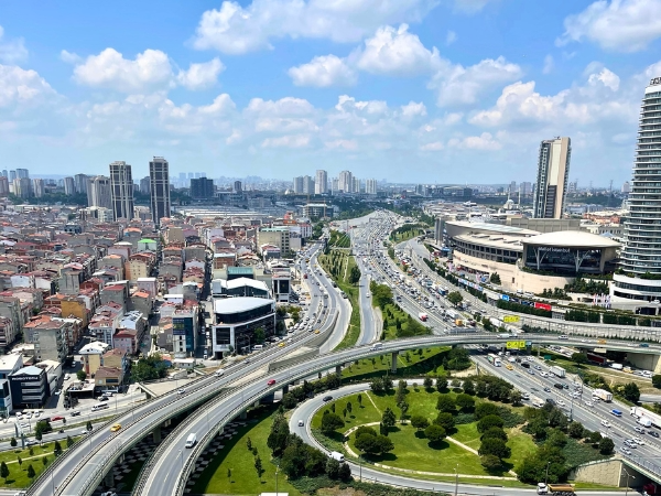 Roads in Istanbul Turkey